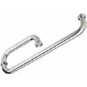 Round Towel Rail 425mm With Handle 150mm Chrome
