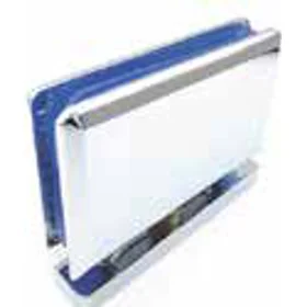 360° Pivot Glass To Wall Hinge, Brass Chrome Plated