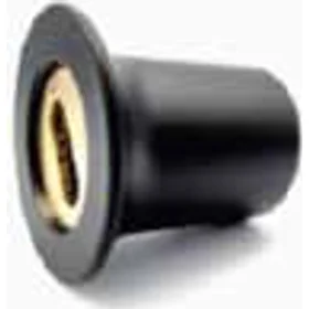 19mm Wall Flange, Brass Black
