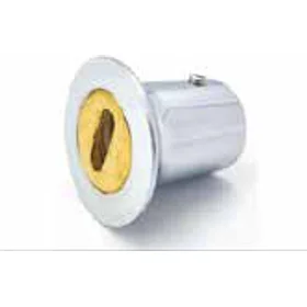 19mm Wall Flange, Brass Chrome