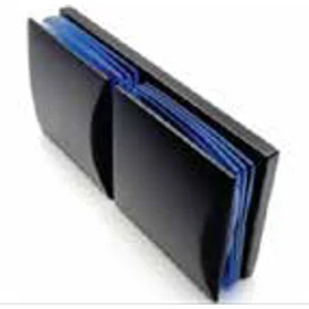 180° Glass To Glass Clamp Zinc Alloy / Black