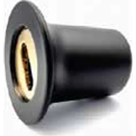 19mm Wall Flange, Stainless Steel Black