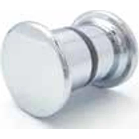 Back To Back Knob (Mushroom) Aluminium Chrome