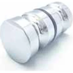 Back To Back Knob (Small Groove) Aluminium Chrome