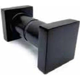 Back To Back Knob (Square) Aluminum Black