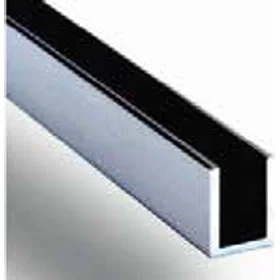U-Channel 12mm (For 8mm Glass) Aluminium Bright Polished Anodized 3M