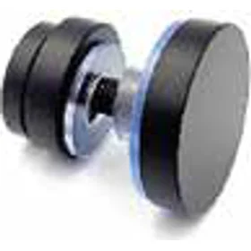 Edge Slider Glass Connection Clamp - Black